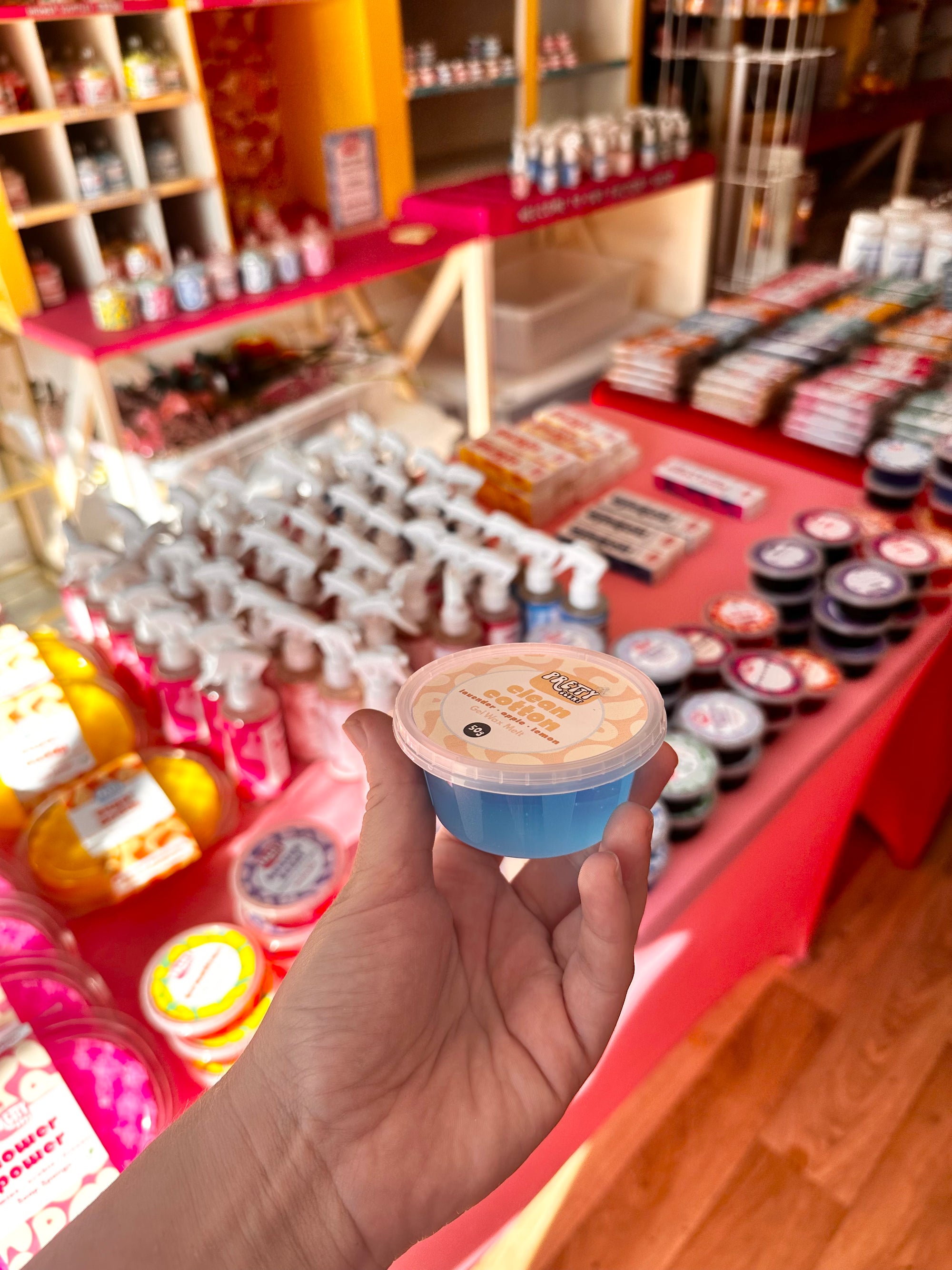 Old Packaging Gel Wax Melts