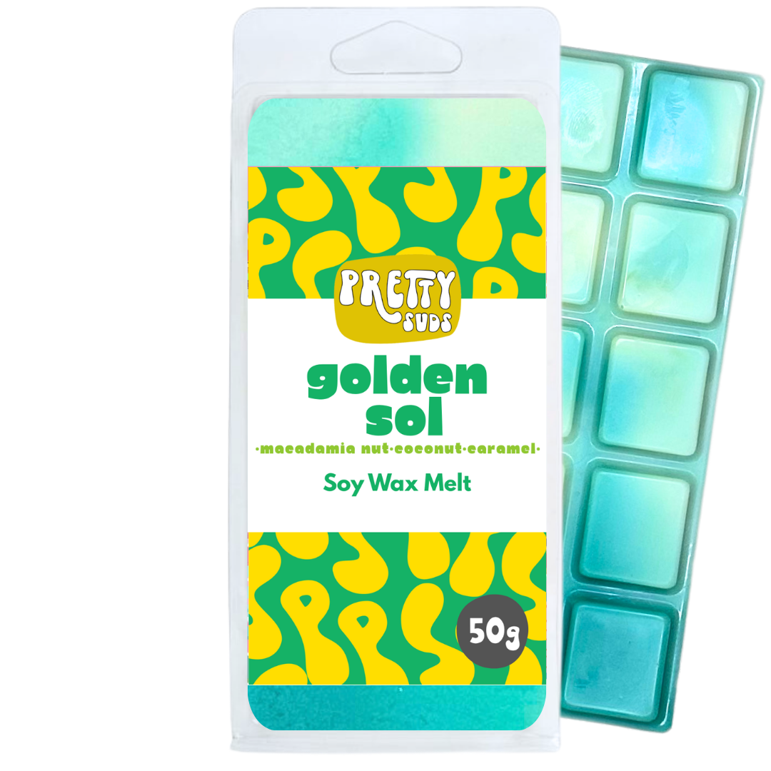 Golden Sol Soy Wax Melt Bar 50g