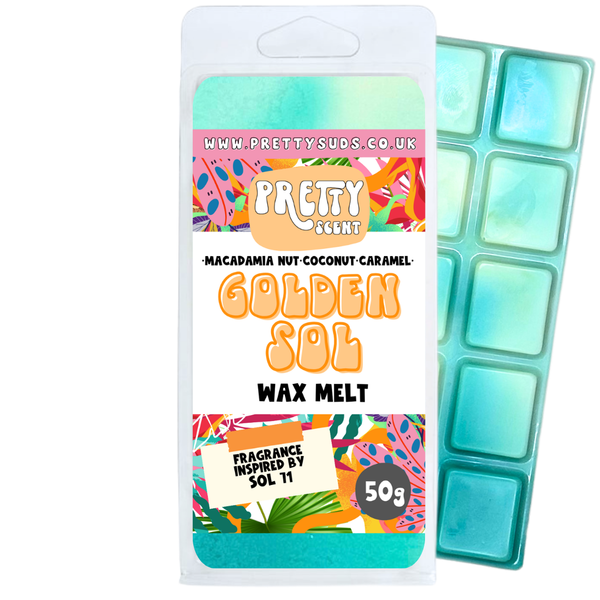 Golden Sol Soy Wax Melt Bar 50g