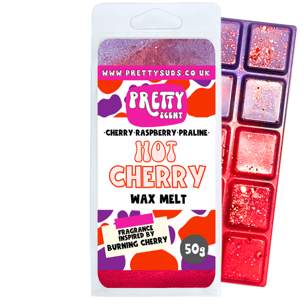 Hot Cherry Soy Wax Melt Bar 50g