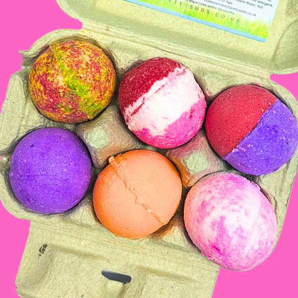 Sweet Shop Bath Bomb Egg Box 450g