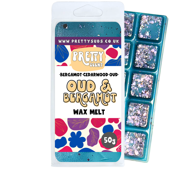 Oudh & Bergamot Soy Wax Melt Bar 50g