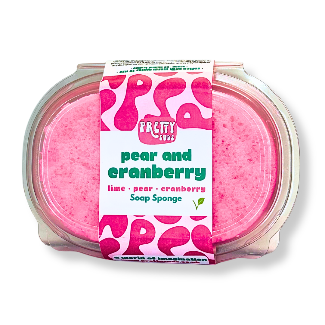 Pear & Cranberry Soap Sponge 200g | Leaving Soon |