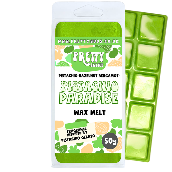 Pistachio Paradise Wax Melt Bar 50g