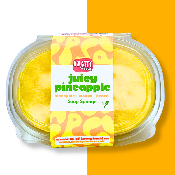 Juicy Pineapple Soap Sponge 200g