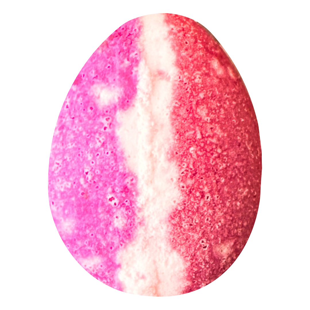 Strawberry Milkshake Egg Bath Bomb