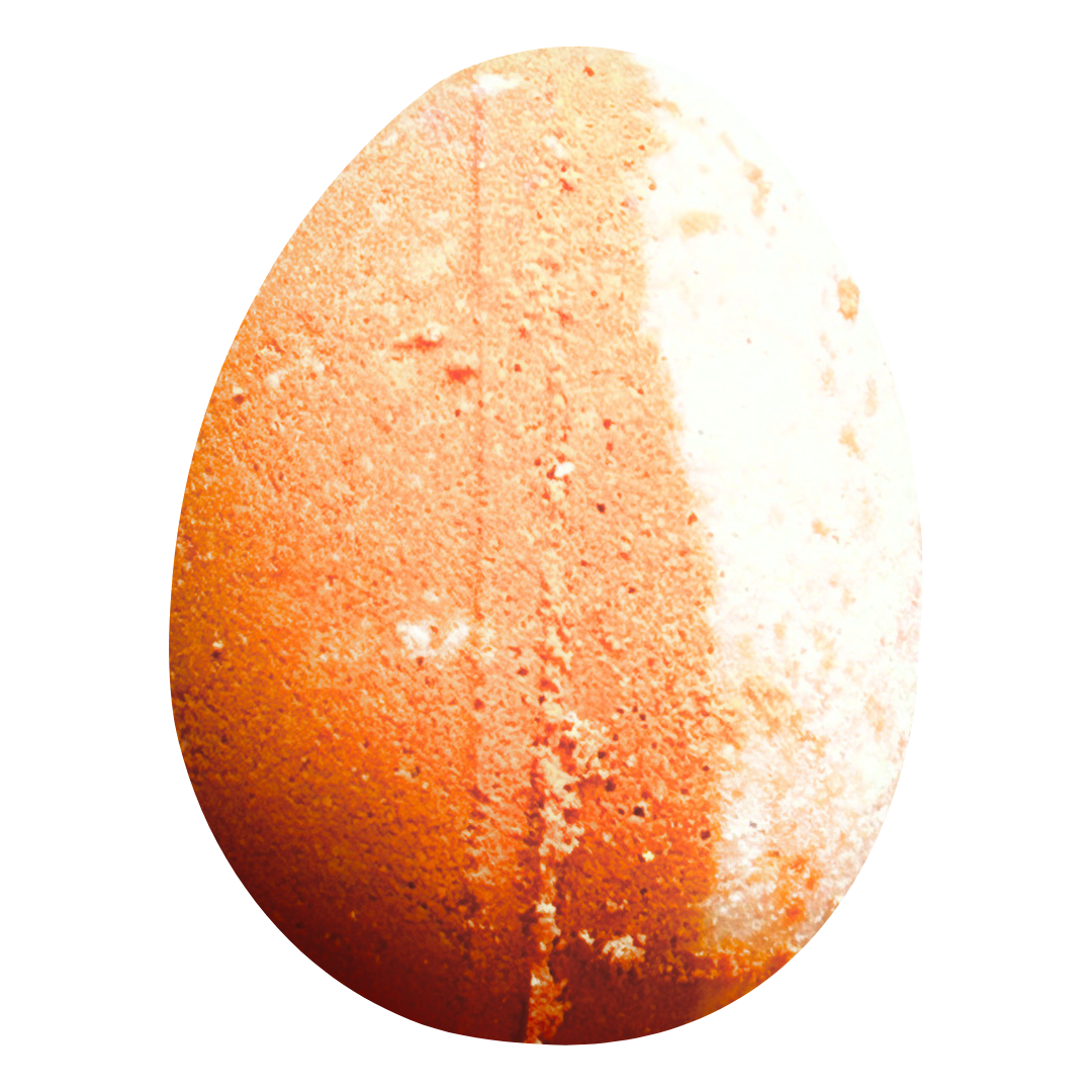 Gingerbread Egg Bath Bomb