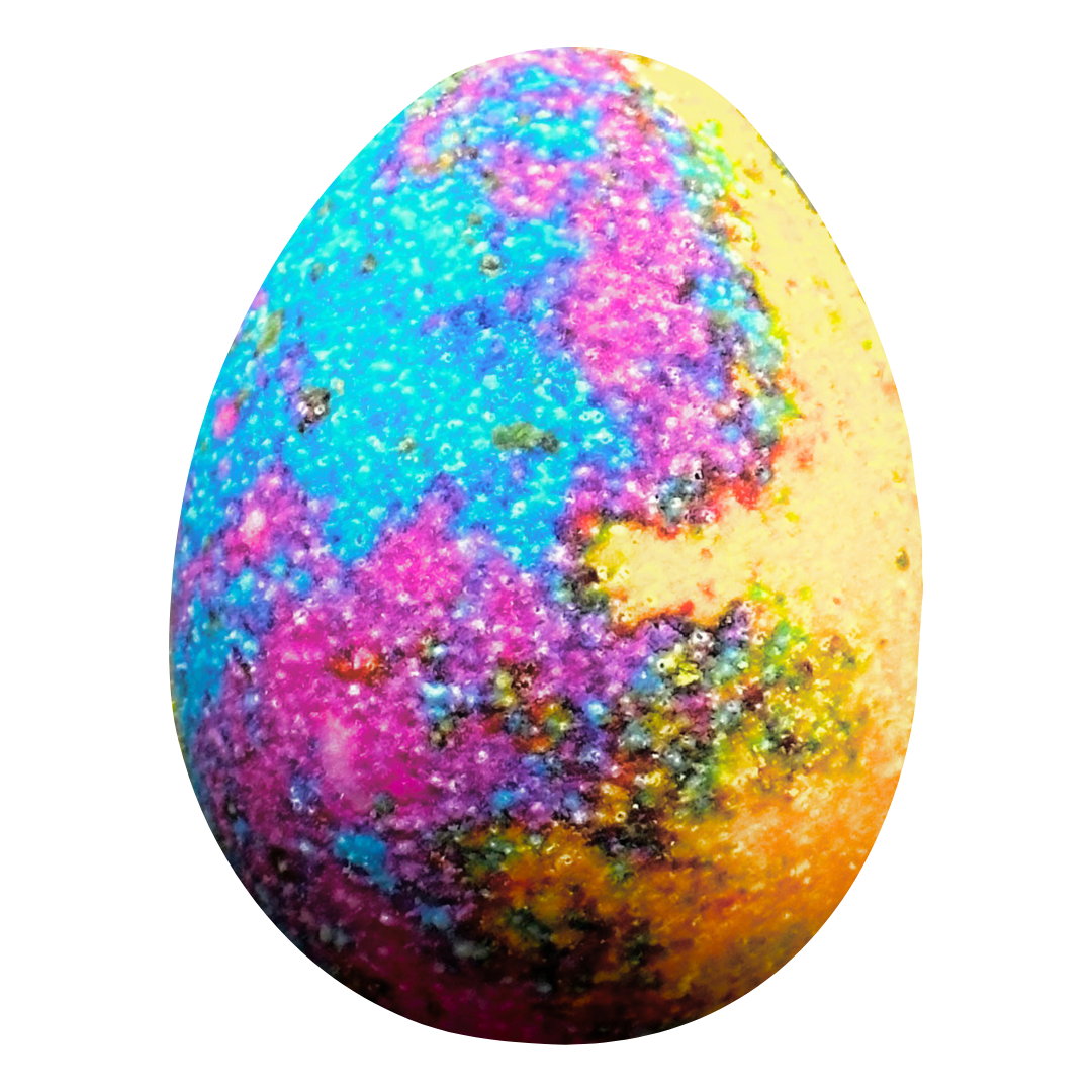 Rainbow Drops Egg Bath Bomb