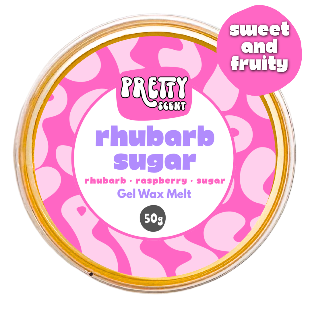 Rhubarb Sugar Gel Wax Melt 50g