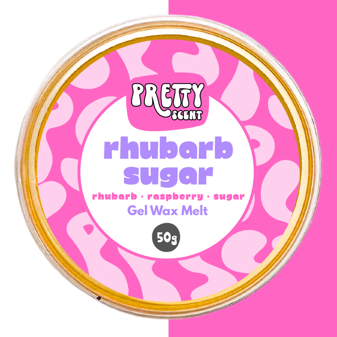 Rhubarb Sugar Gel Wax Melt 45g