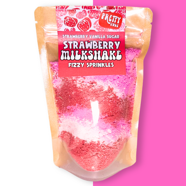 Strawberry Milkshake Fizzy Sprinkles