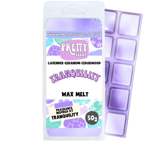 Tranquility Soy Wax Melt Bar 50g