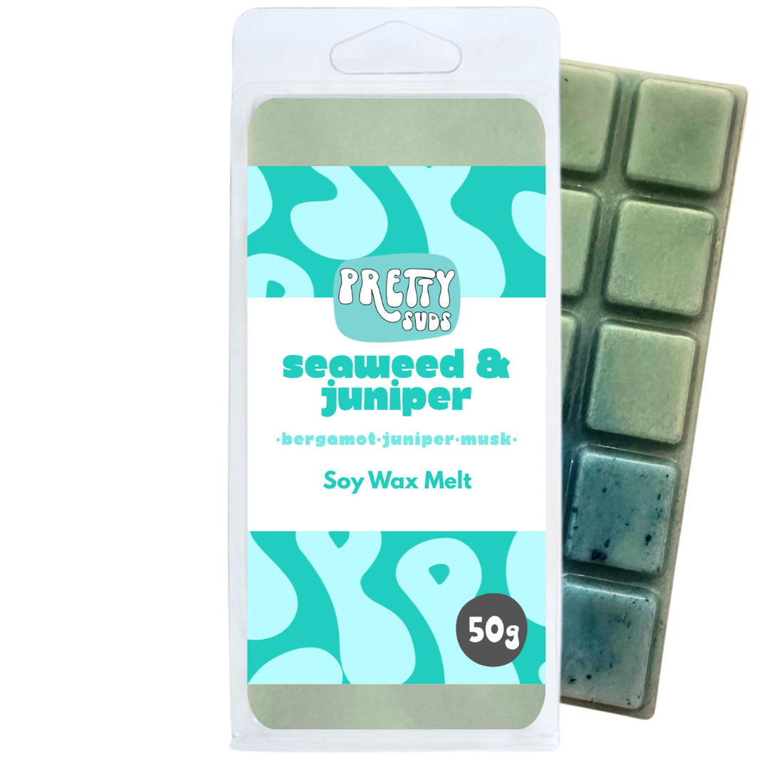 Seaweed & Juniper Soy Wax Melt Bar 50g | Leaving Soon |