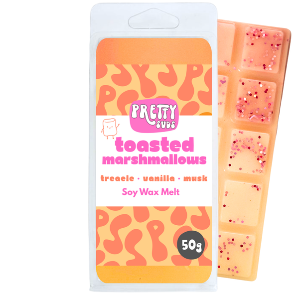 Toasted Marshmallows Soy Wax Melt Bar 50g