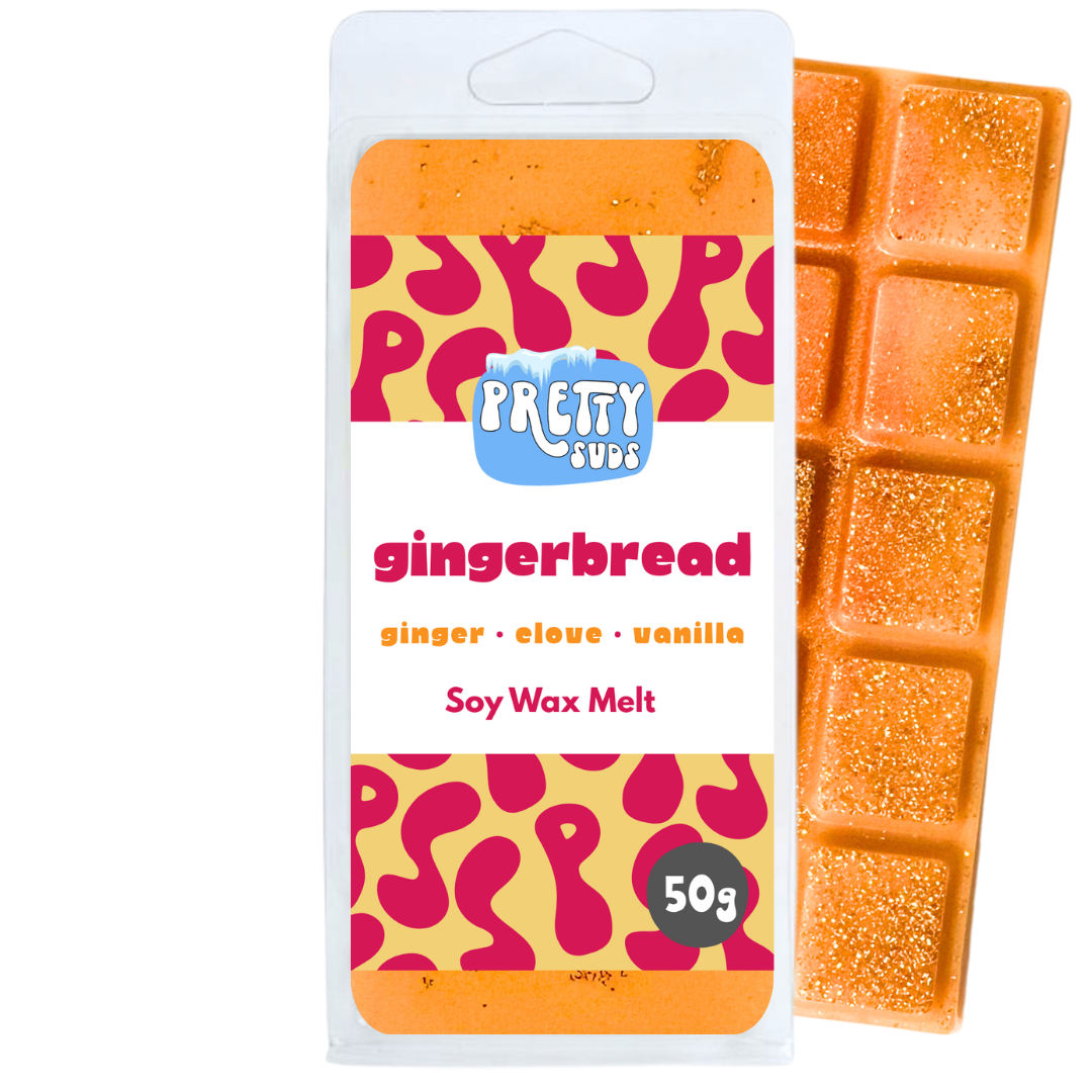 Gingerbread Soy Wax Melt Bar 50g