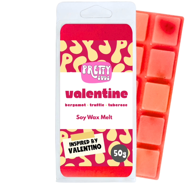 Valentine Soy Wax Melt Bar 50g