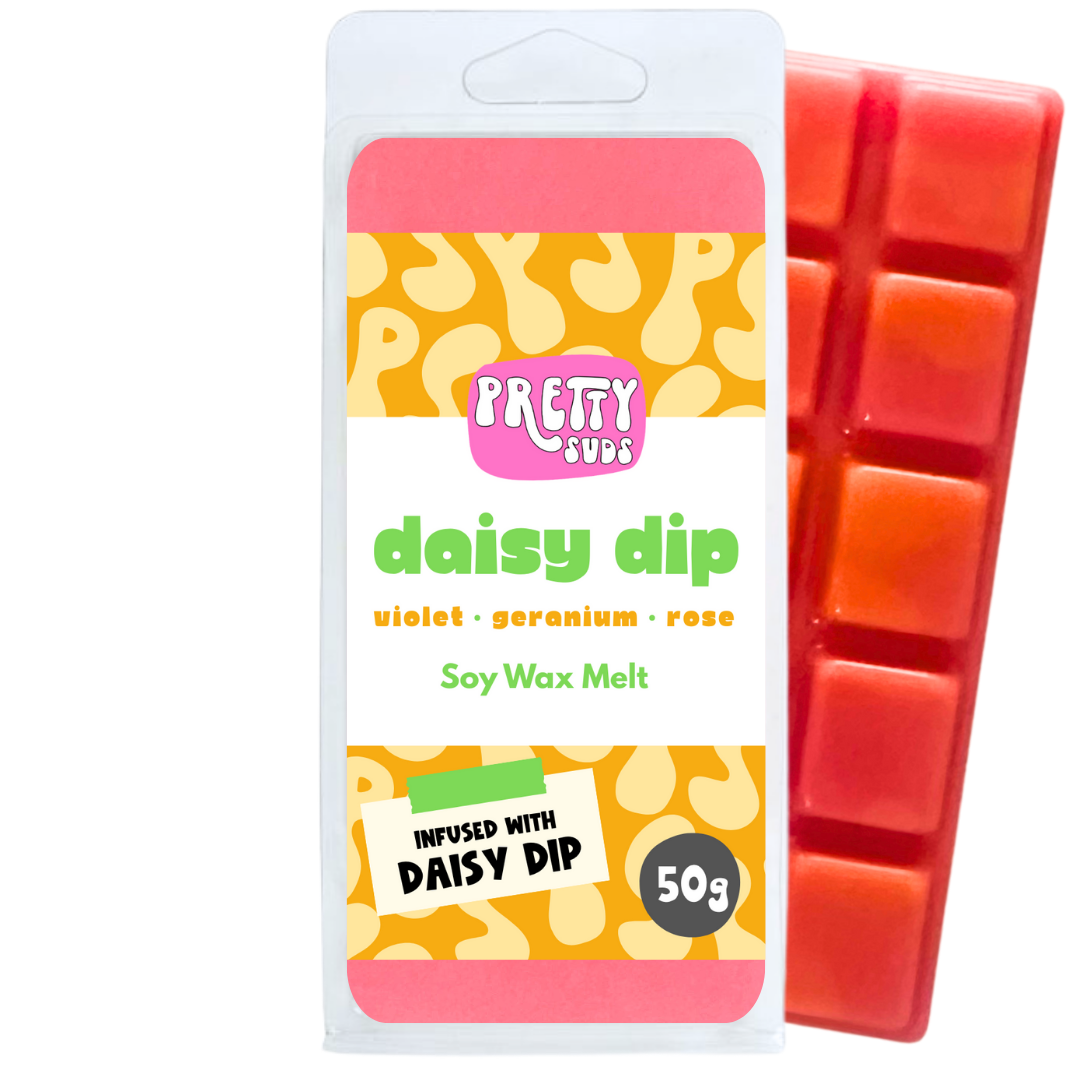 Daisy Dip Soy Wax Melt Bar 50g