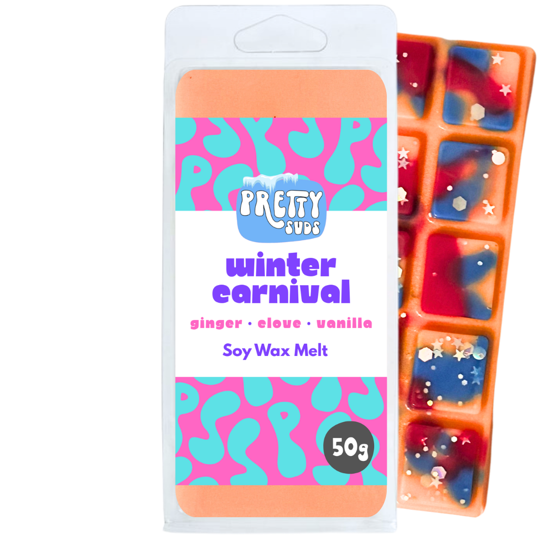 Winter Carnival Soy Wax Melt Bar 50g