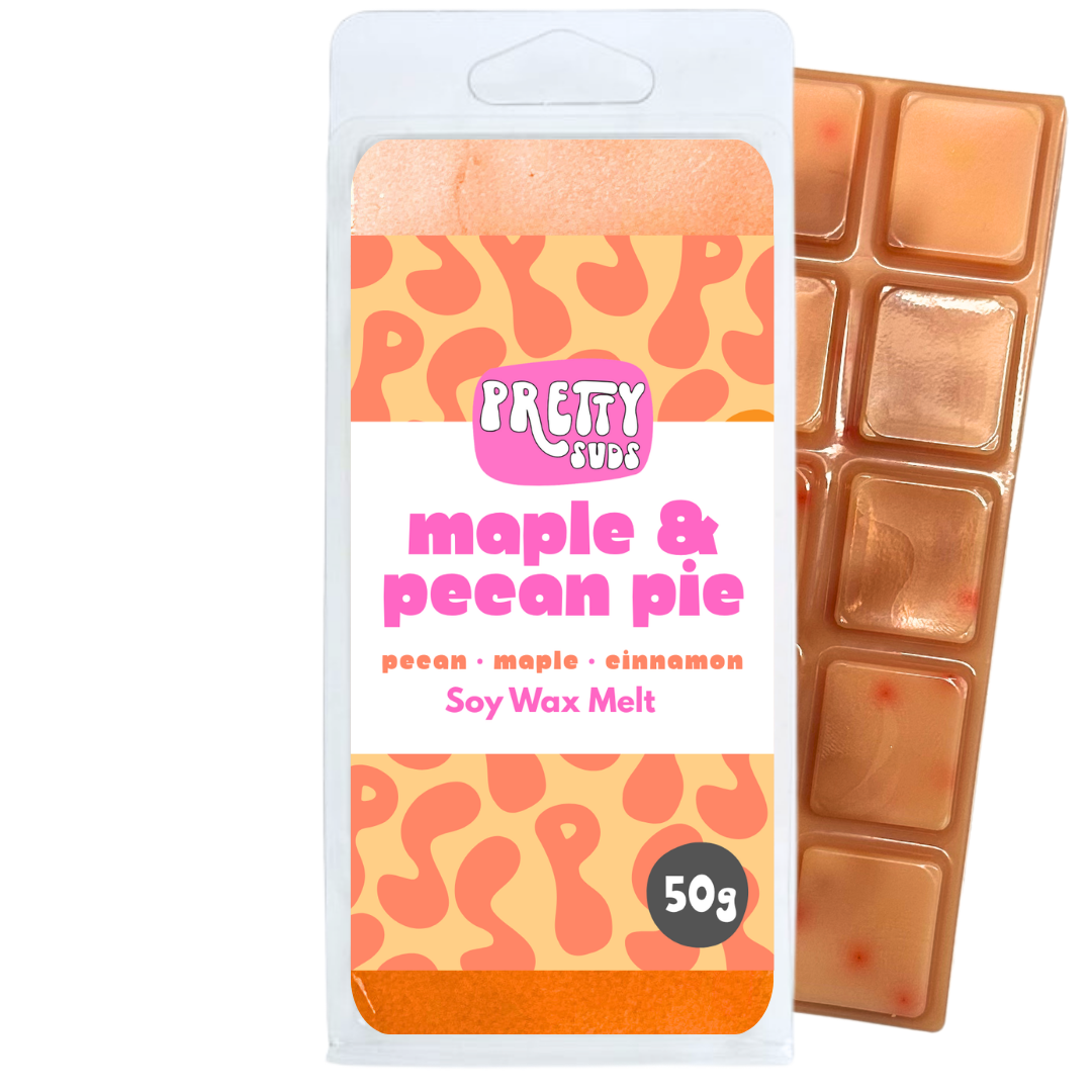 Maple & Pecan Soy Wax Melt Bar 50g