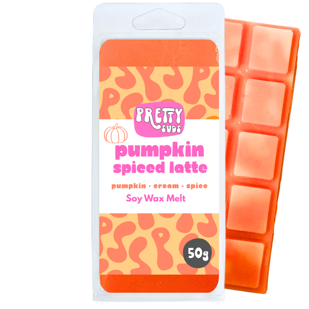Pumpkin Spiced Latte Soy Wax Melt Bar 50g