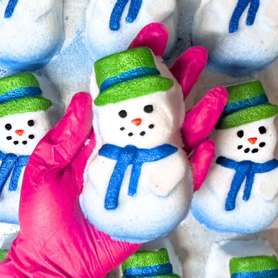 Frosty Snowman Bath Bomb