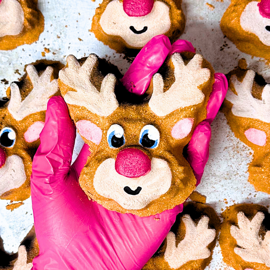 Red Nose Rudolph Bath Bomb