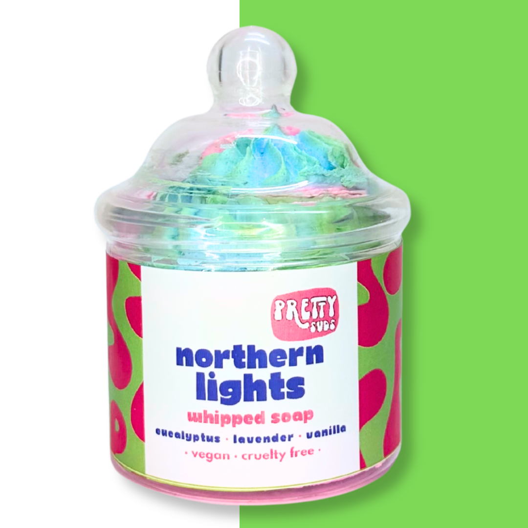 Northern Lights Whipped Soap 130g