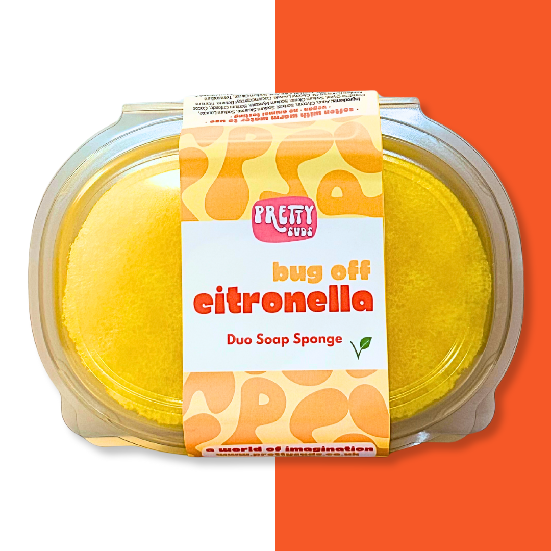 Citronella Bug Off Soap Sponge 200g