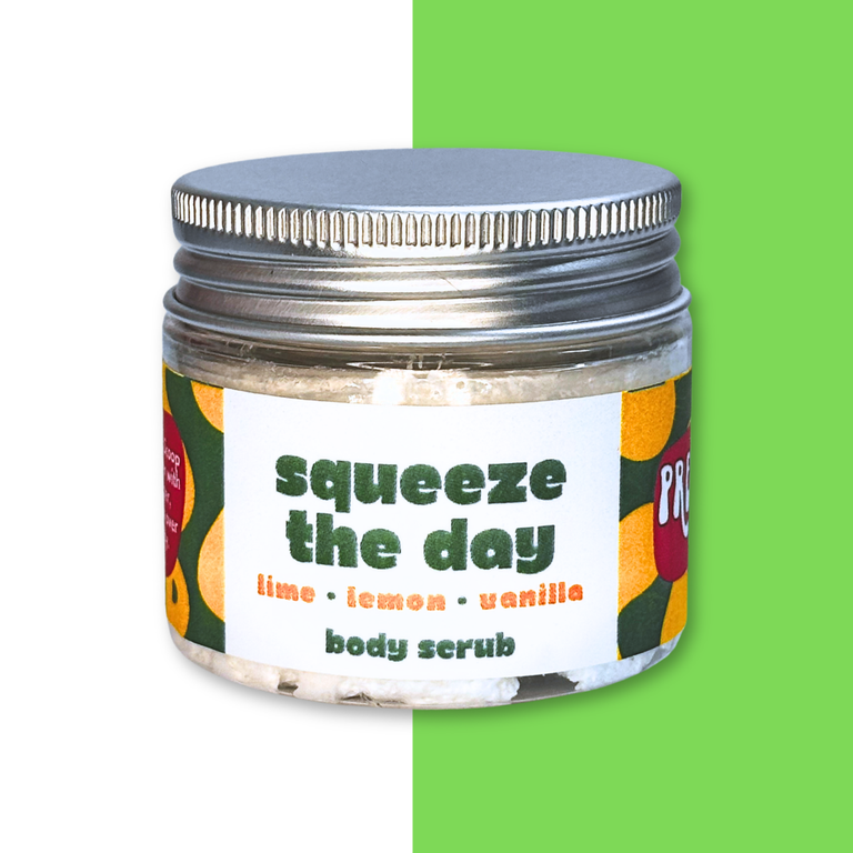 Squeeze The Day Mini Body Scrub 50g