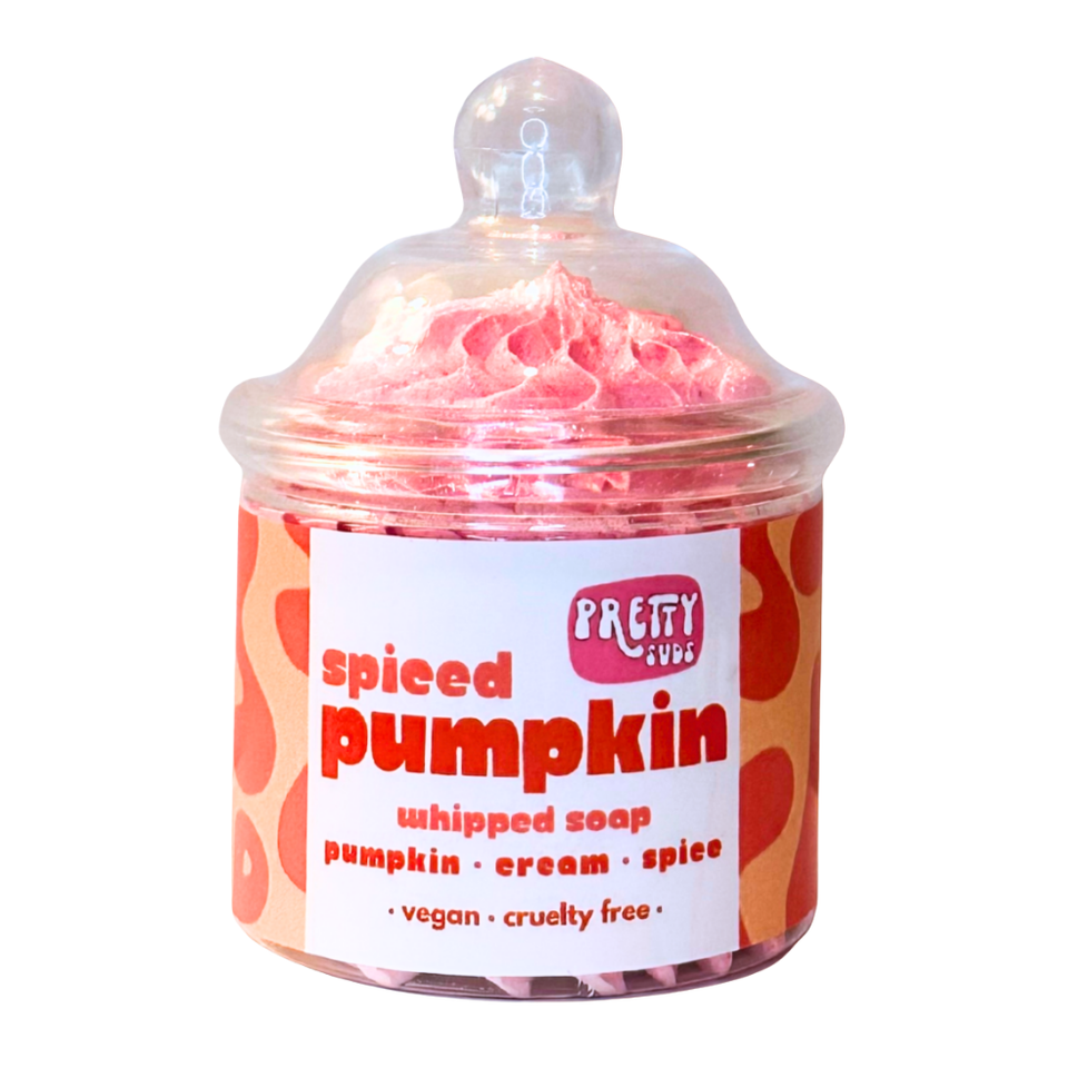 Spiced Pumpkin Whipped Soap 130g  | Leaving Soon |