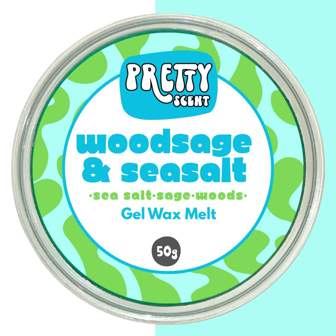 Wood Sage and Sea Salt Gel Wax Melt 45g