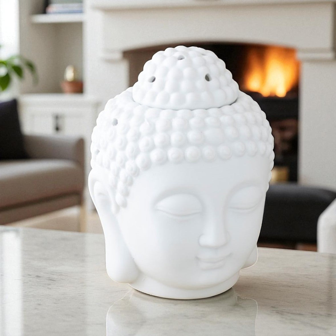 Buddha Head Wax Melt Burner