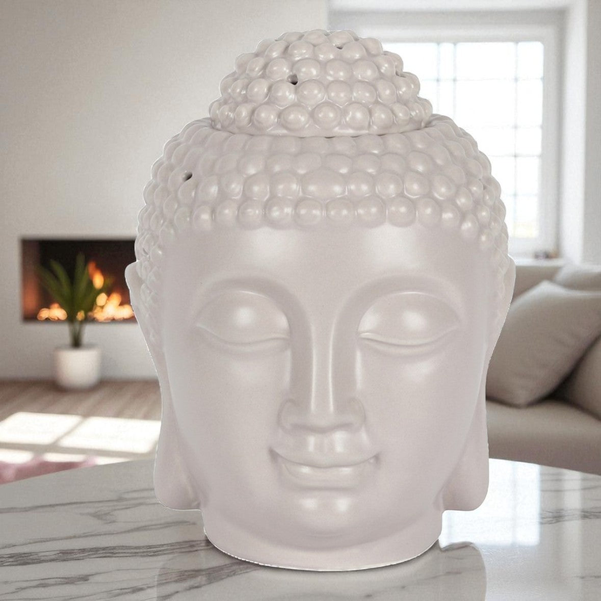 Large Buddha Head Wax Melt Burner