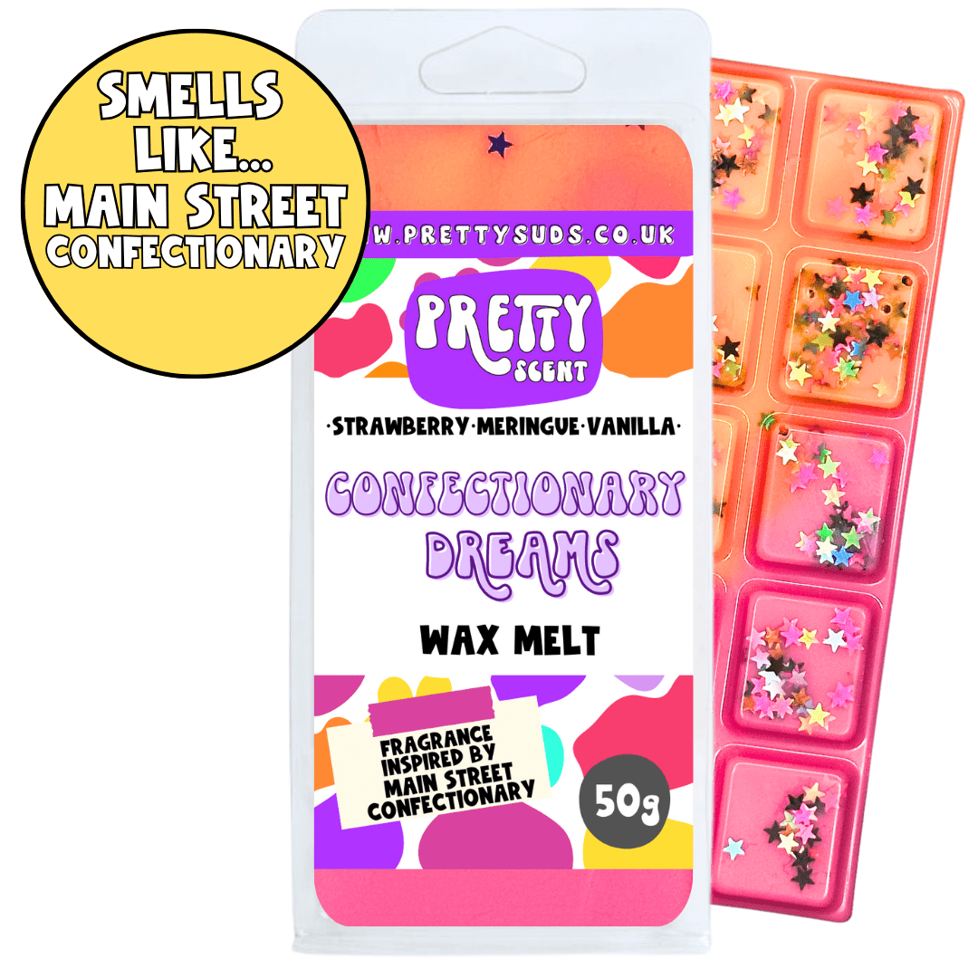 Confectionary Dreams Soy Wax Melt Bar 50g - Pretty Suds UK