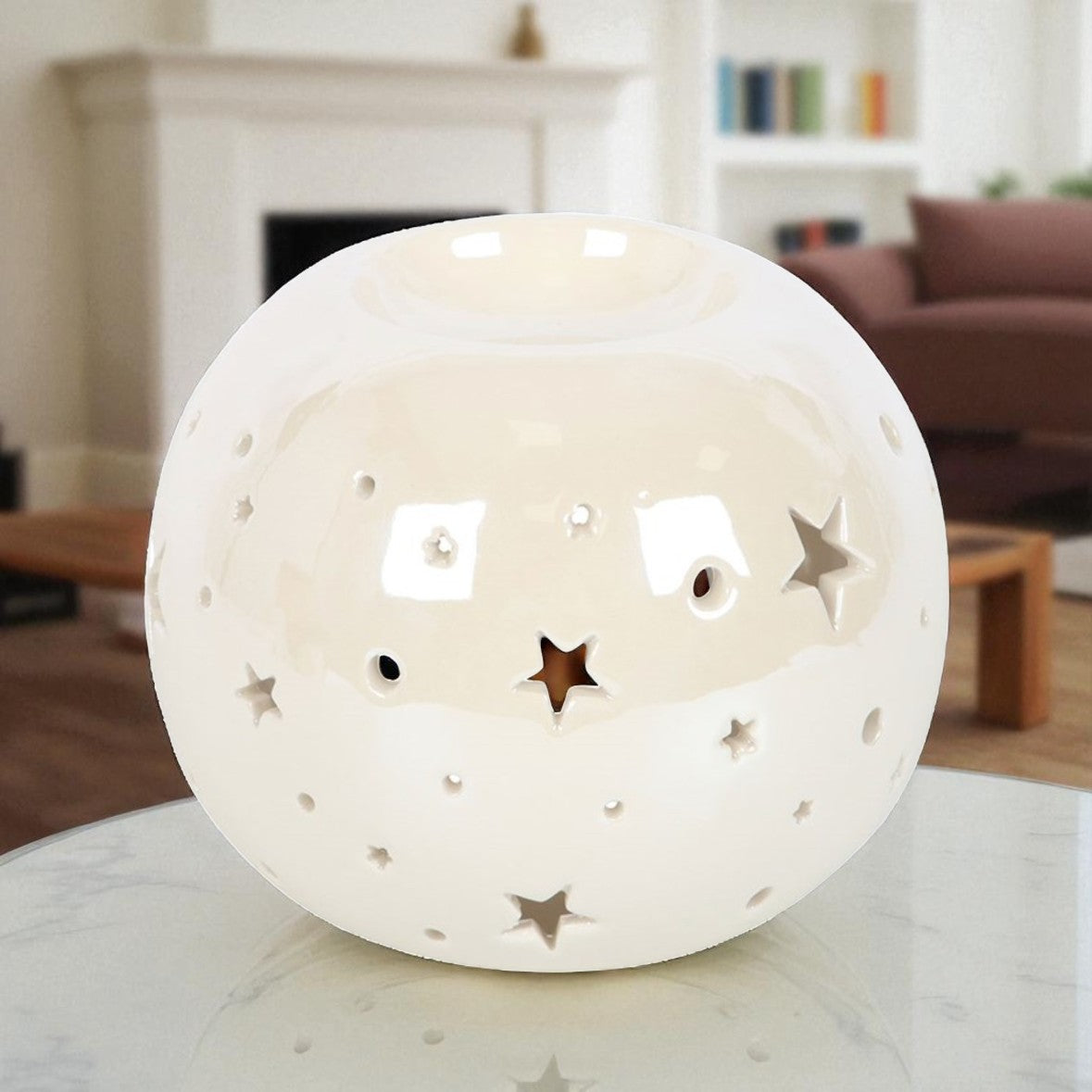 Ivory Star Wax Melt Burner