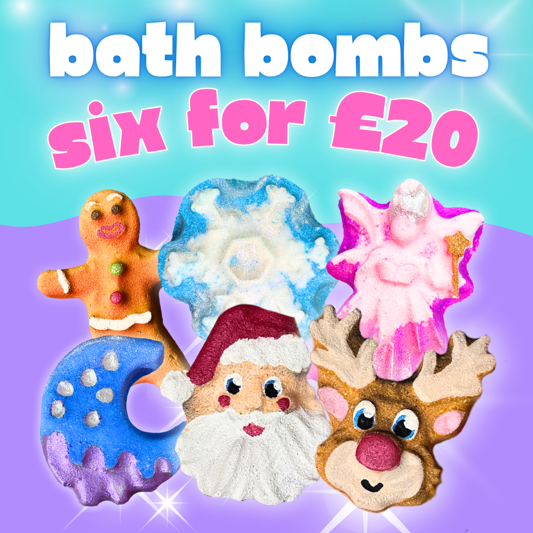 Six Bath Bombs for £20