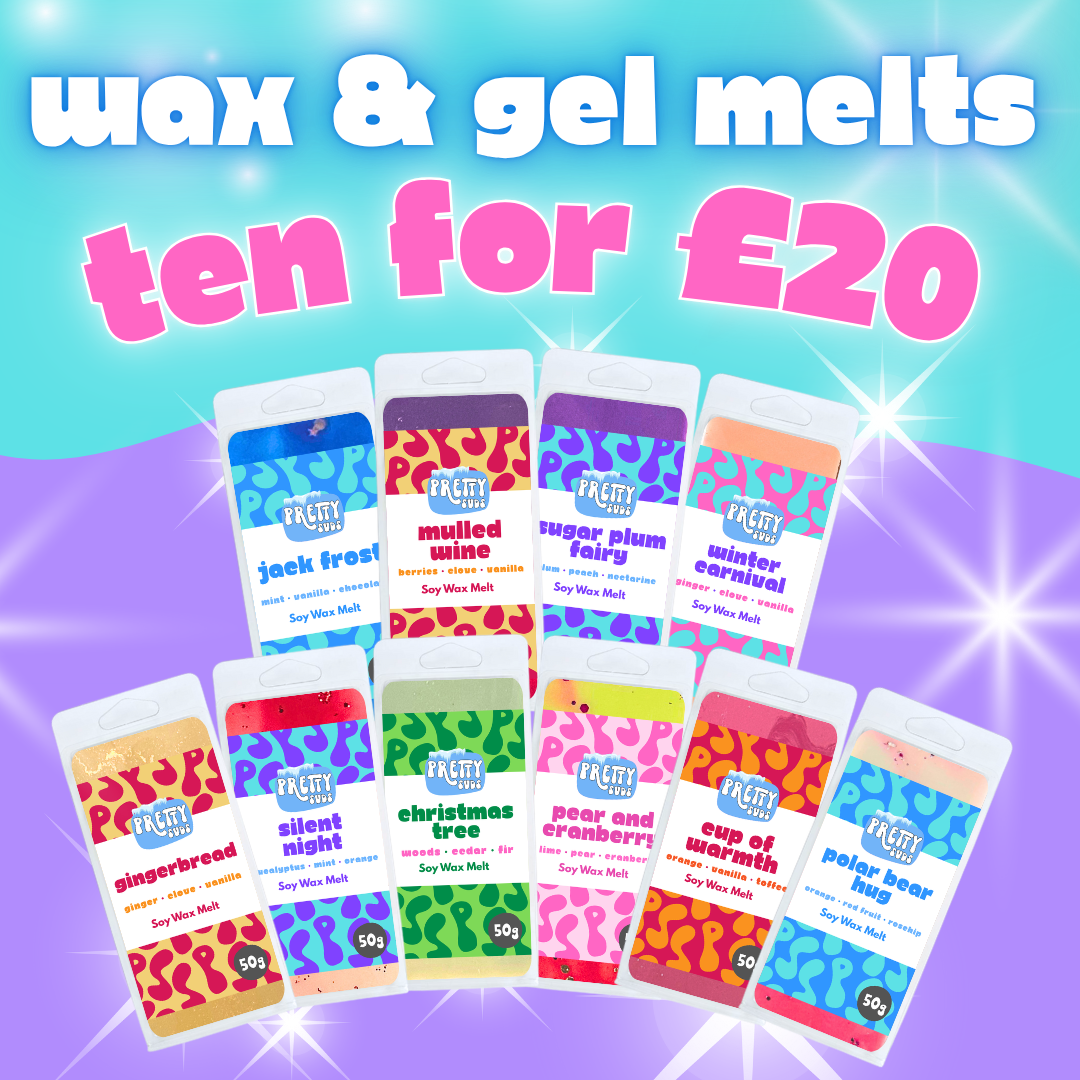 Gel & Soy Wax Melts 10 for £20