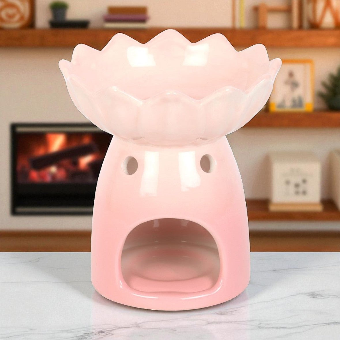 Pink Lotus Wax Melt Burner
