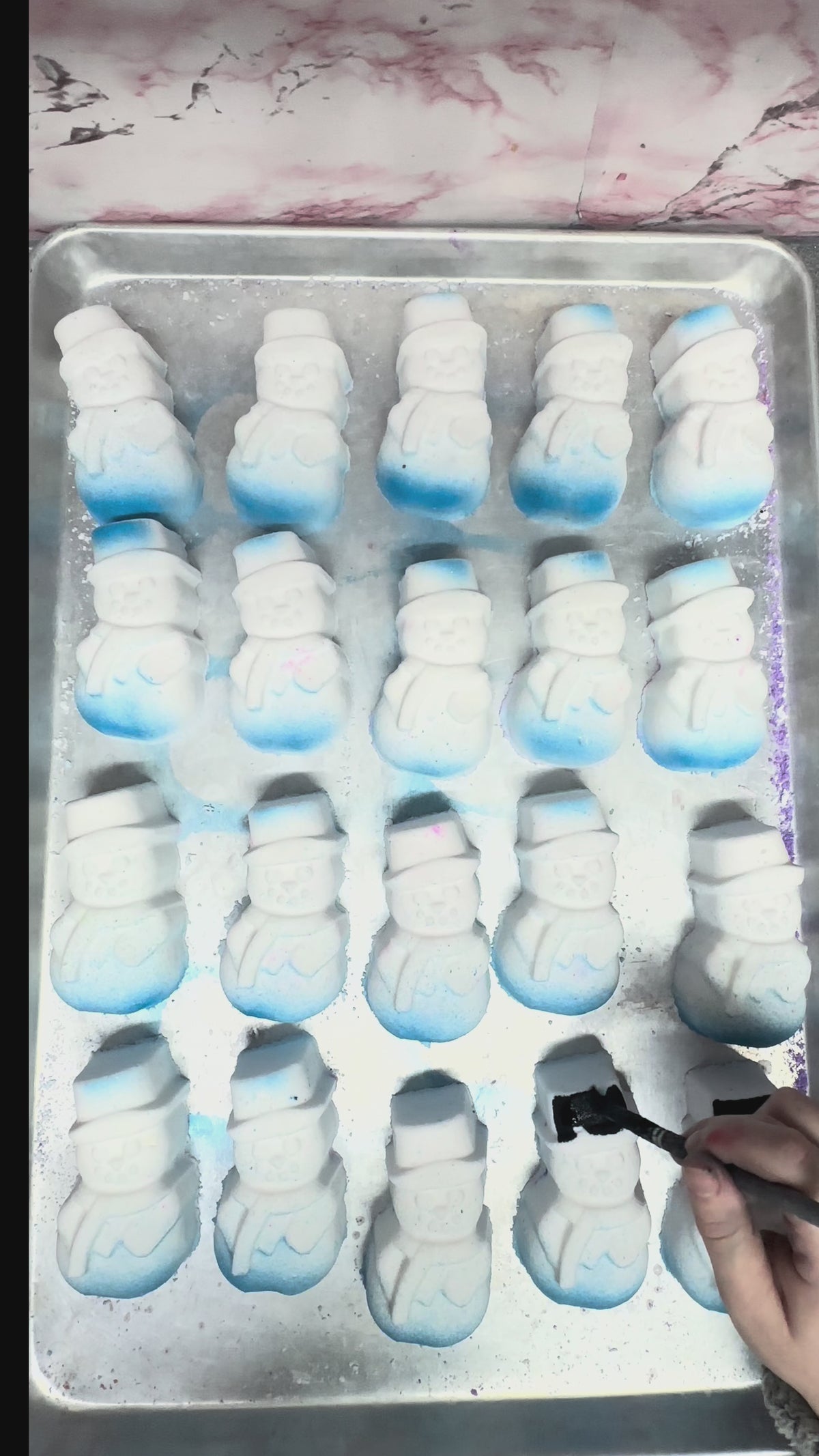 Frosty The Snowman Bath Bomb