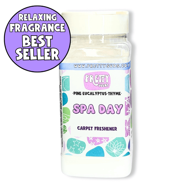 Spa Day Carpet Freshener Shaker Tub - Pretty Suds UK
