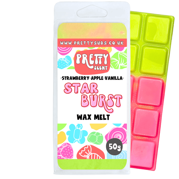 Starburst Soy Wax Melt Bar 50g - Pretty Suds UK