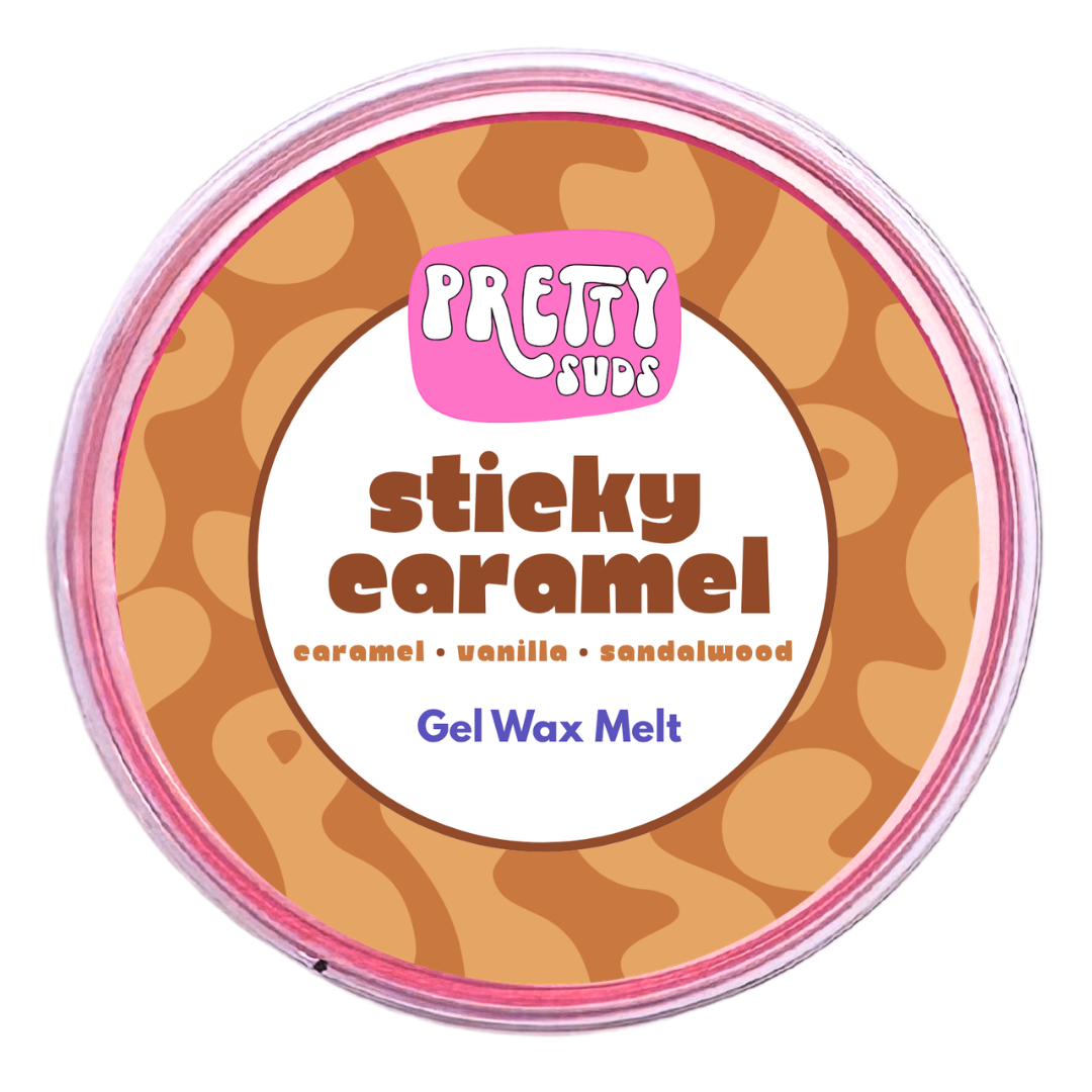Sticky Caramel Gel Wax Melt