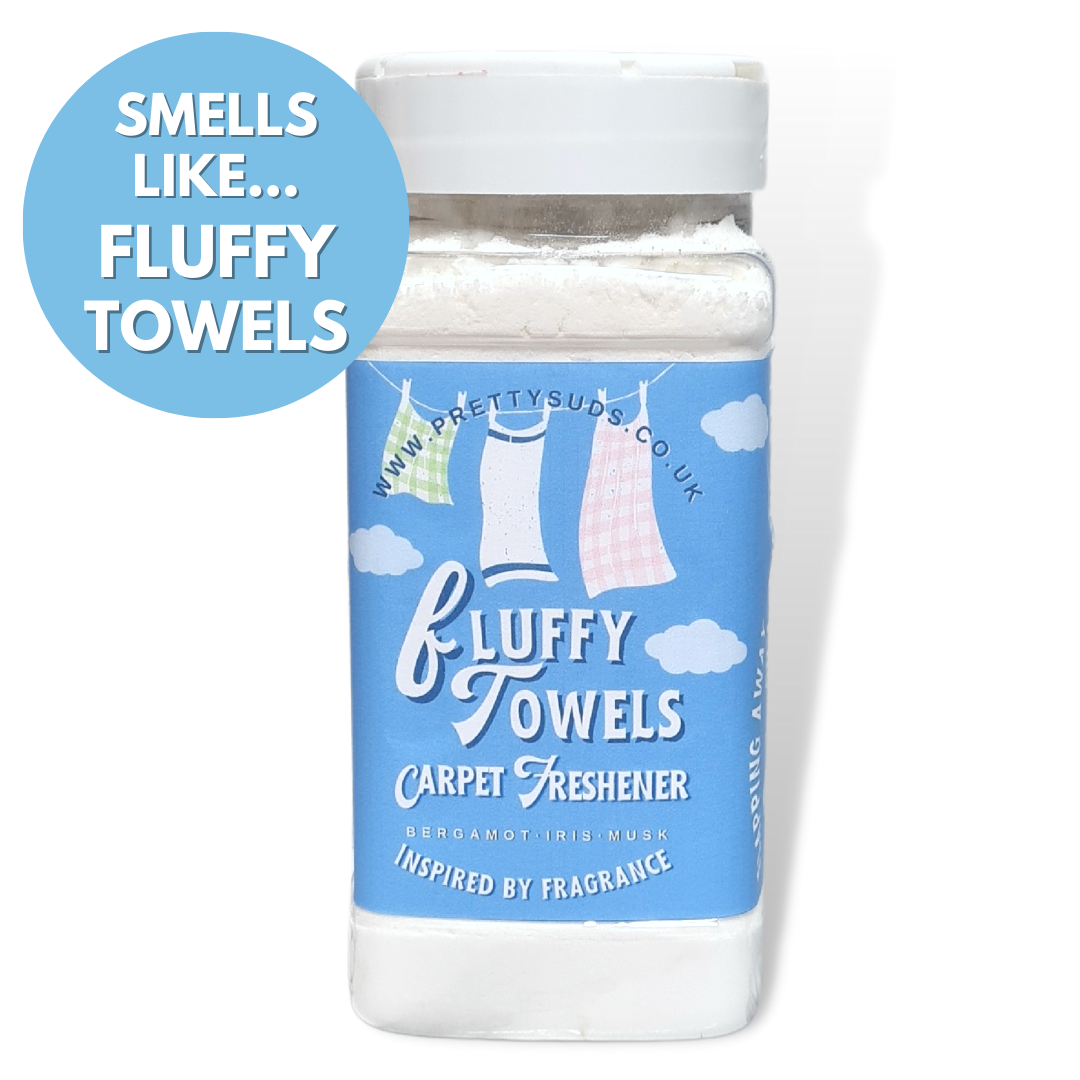 Fluffy Towels Carpet Freshener 500g Shaker Tub