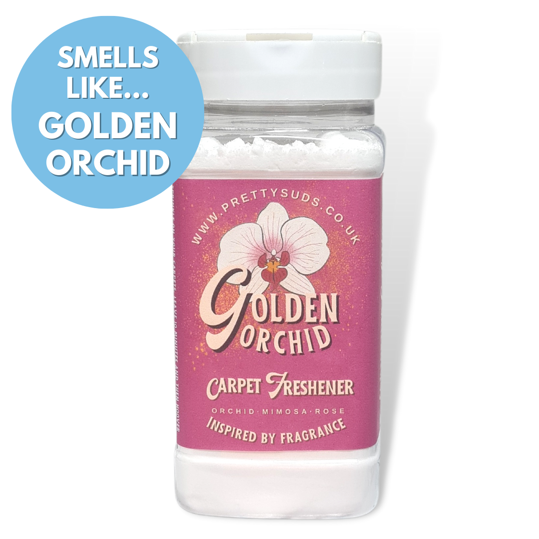 Golden Orchid Carpet Freshener 500g Shaker Tub