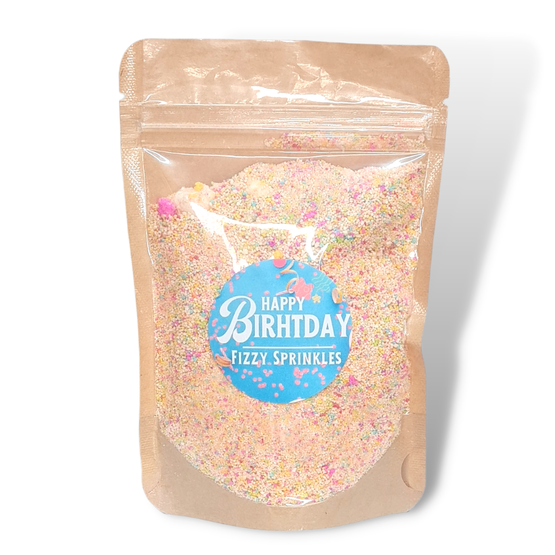 Happy Birthday Fizzy Sprinkles 130g